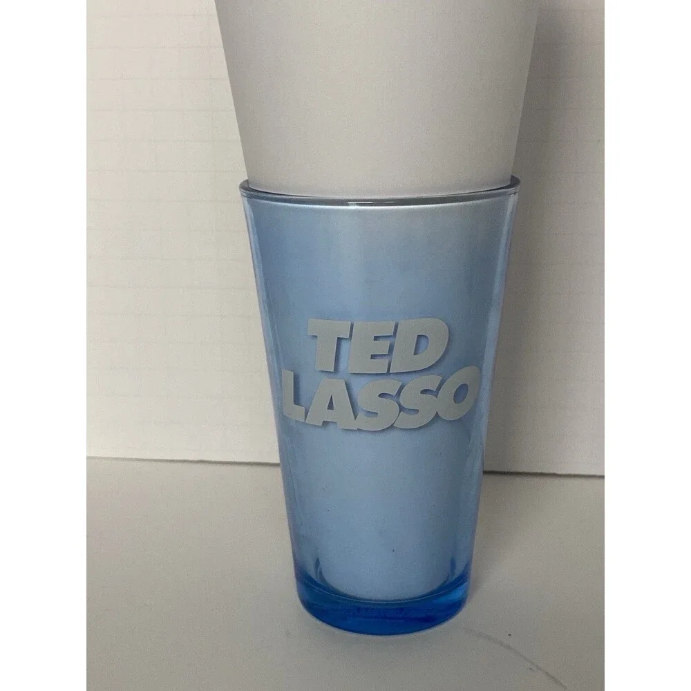 New Ted Lasso A.F.C.Richmond Soccer 16 oz Glass - Collectors Item - Great Gift